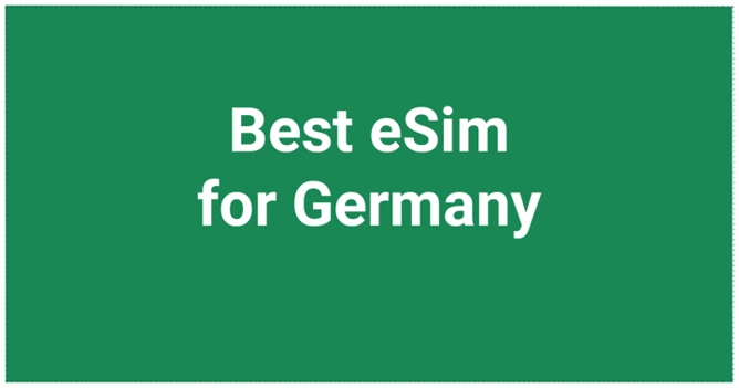 Best eSim for Germany