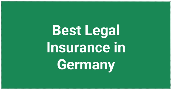 Best Legal Insurance in Germany