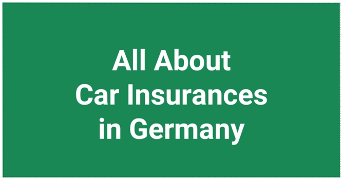 All About Car Insurances in Germany