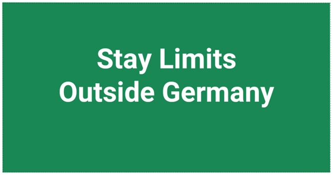 Stay Limits Outside Germany Without Residency Loss