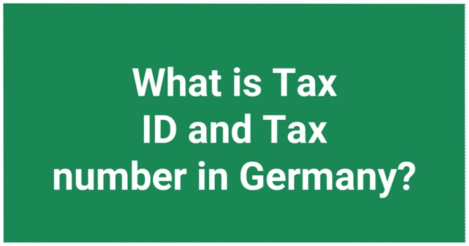 What is Tax ID and Tax number in Germany?